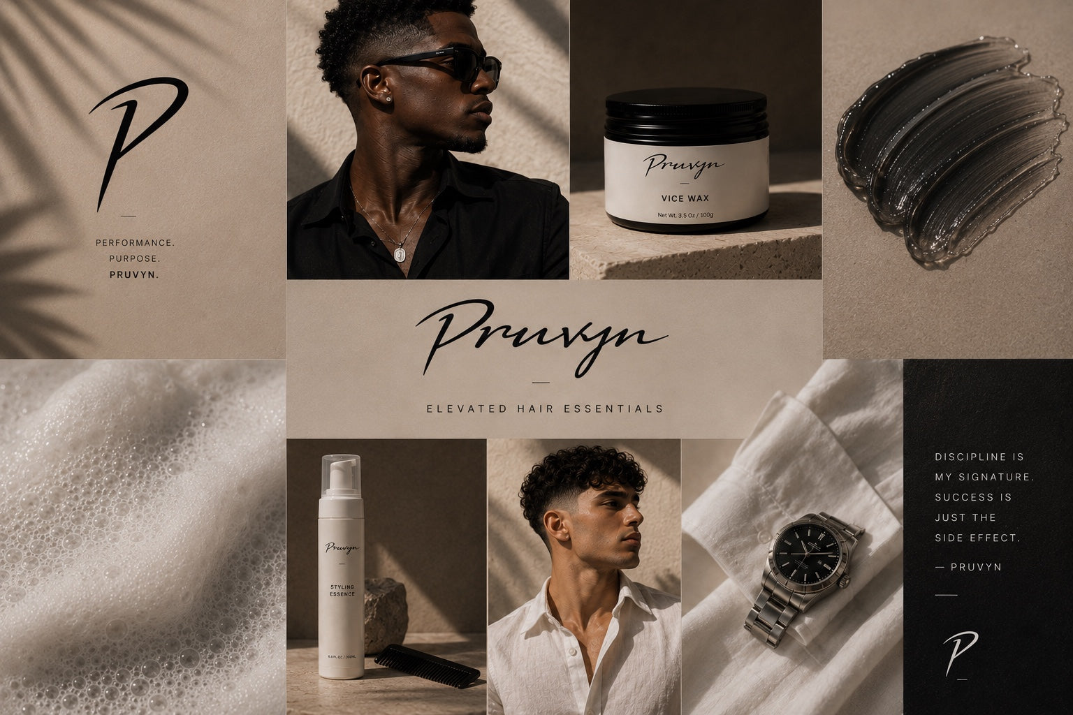 Pruvyn brand mood board